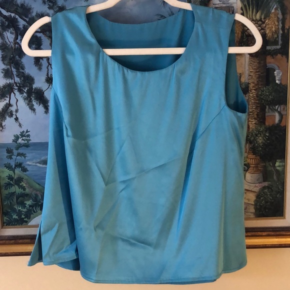 🐬 dianaira Silk reversible matte-shiny camisole tank - 2 in one coordinate - Picture 2 of 6